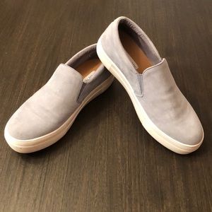 Steve Madden light blue shoes slip on